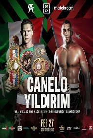 PPV Boxing: Canelo Alvarez vs Avni Yildirim